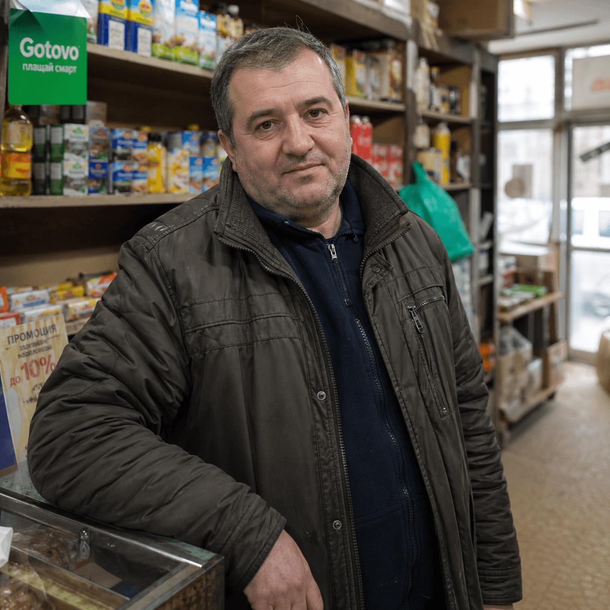 Иван, собственик на супермаркет в Каварна